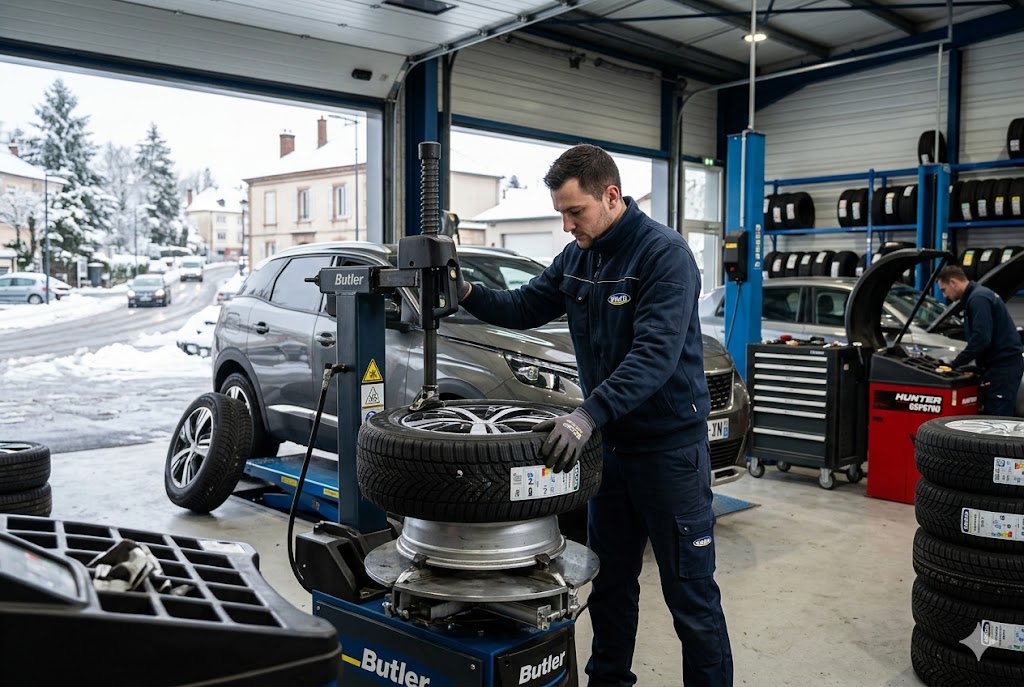 Sécurité routière : pourquoi confier le montage de pneus à un professionnel à Vesoul ?