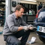 Fixer ses plaques d'immatriculation